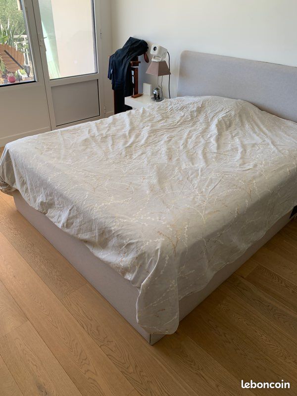 Lit coffre avec matelas (image 1)