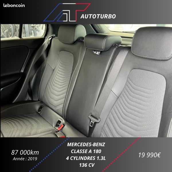 Mercedes CLASSE A 180 136CH BUSINESS LINE 7G-DCT (image 18)
