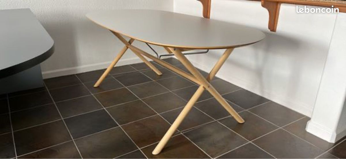 Pied de table en bois neuf (image 2)