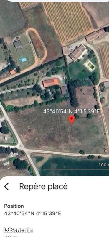 Terrain eau/edf · à Vauvert · 100 000 €