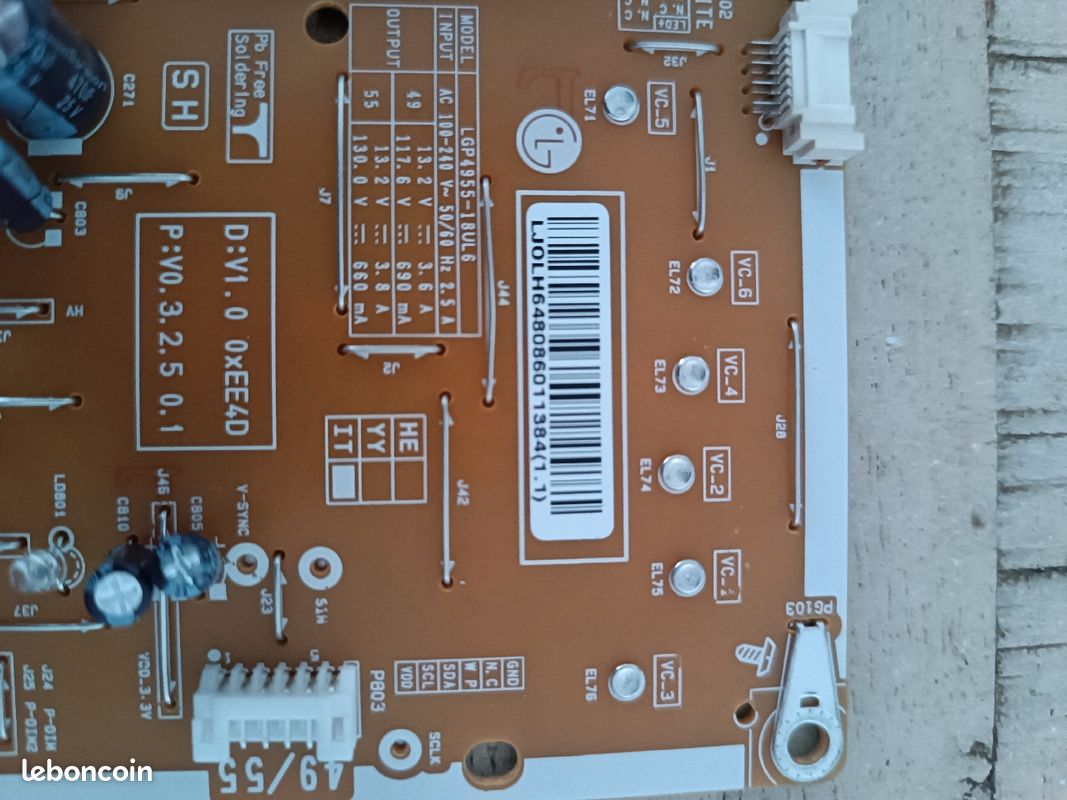 Carte alimentation LG 55 (image 4)