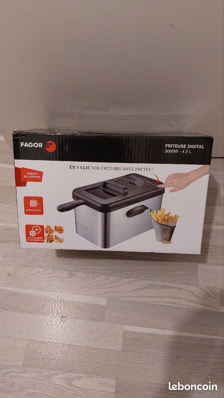 Friteuse digital 3000w_4.2 L marque FAGOR neuf (image 1)