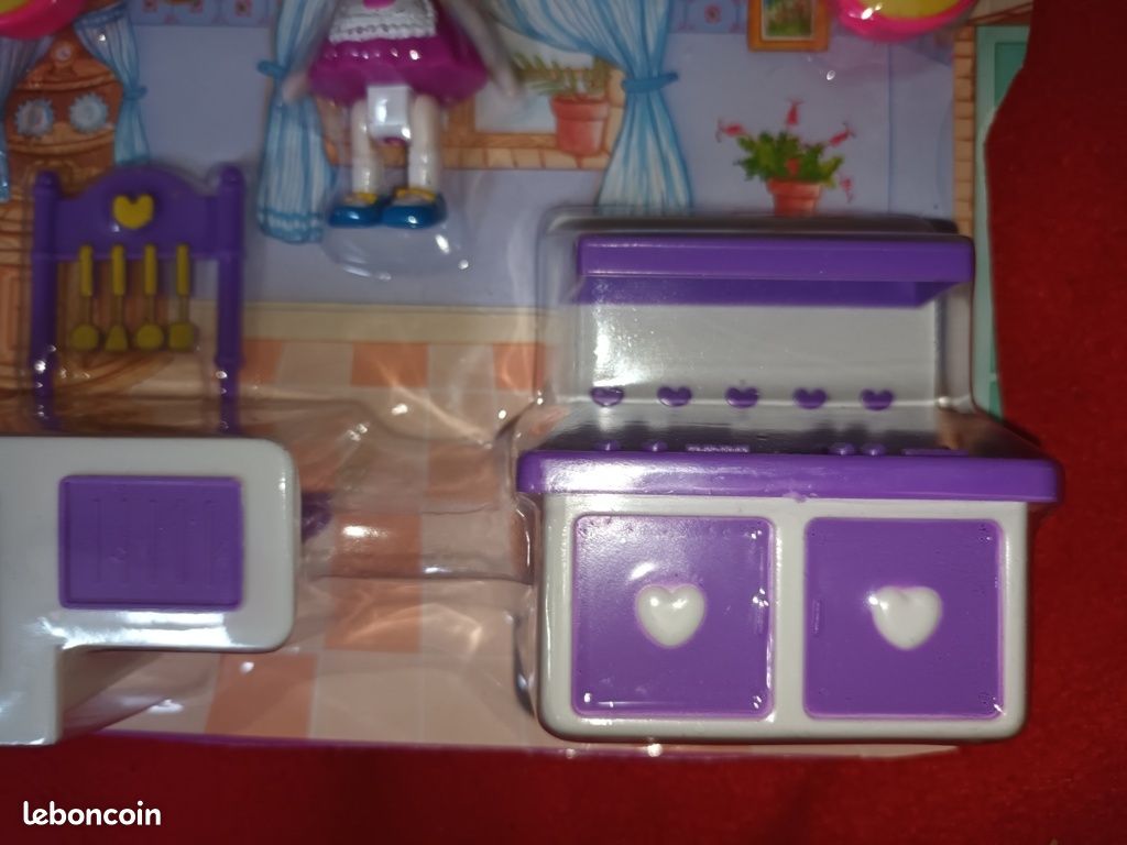 Vintage Figurine Poupée Pretty Sally Play set la Cuisine (image 7)