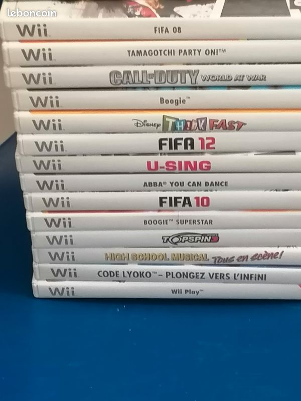 Jeu de wii 14 +3 jeu xbox soit 17 jeu l unité (image 2)