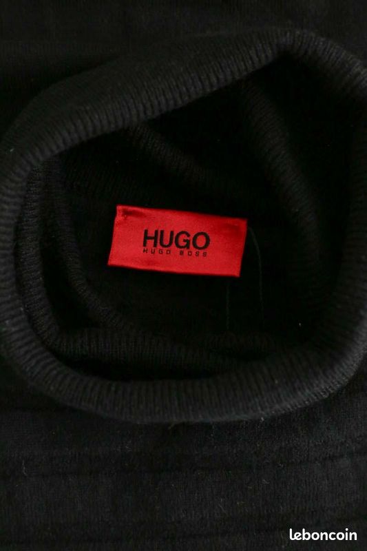 Pull en laine noir Hugo Boss Vêtements - Main Image