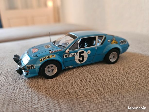 ALPINE A110 1600S Rallye Monte Carlo 1976 1/18 Michèle MOUTON EUR 59,90