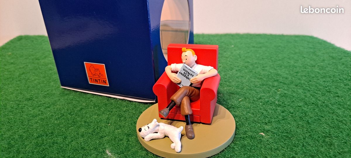 Coffret Scène Figurine Tintin At Home - Moulinsart (Occasion)