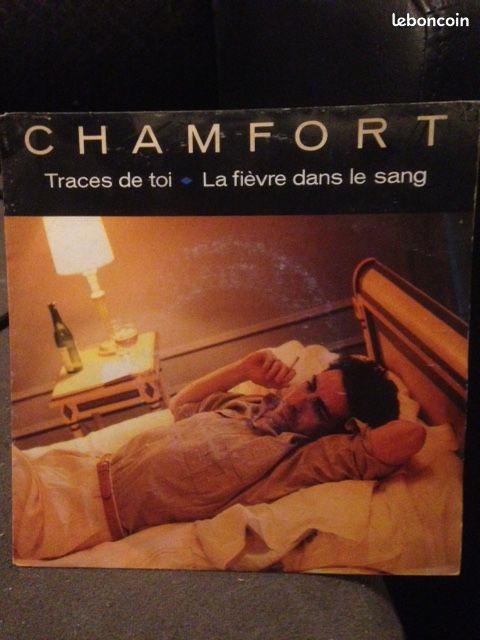 Disque vinyle Traces de toi/La fièvre dans le sang - Chamfort (45 tours) (image 1)