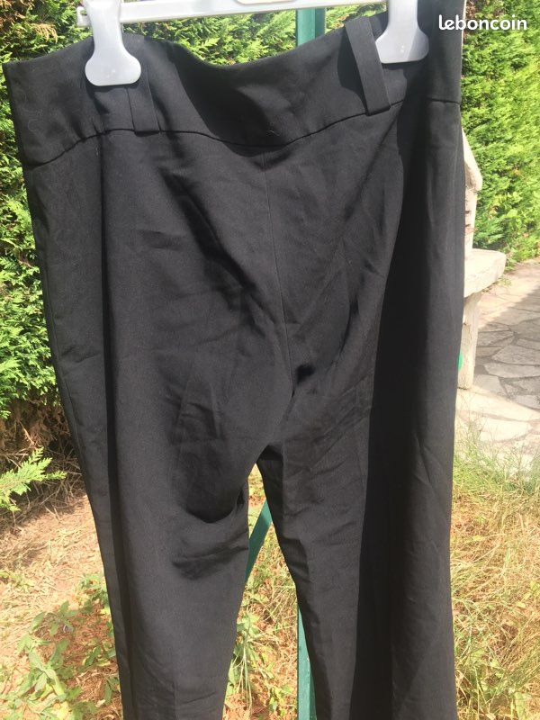 Pantalon tailleur noir Naf Naf taille 40 (image 9)