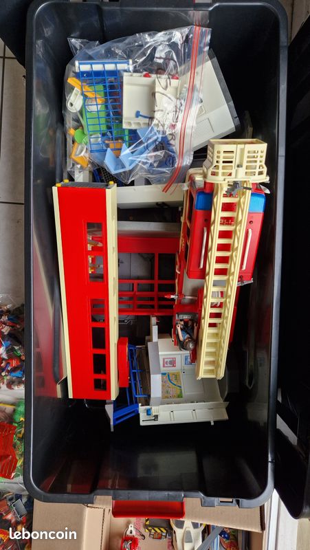Gros Lot Playmobil Accessoires - Hélicoptères, Animaux, Zoo, Vintage