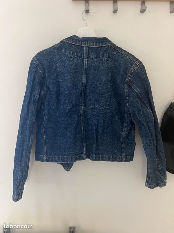 Veste Kenzo jeans tailleur vintage 1990 (image 4)