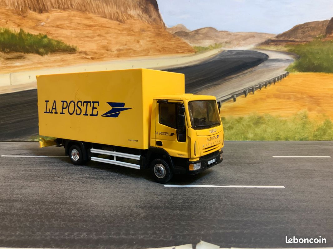 ELIGOR LBS CAMION IVECO STRALIS NP ROUGE BENNE FRUEHAUF 1/43 EUR 120,00