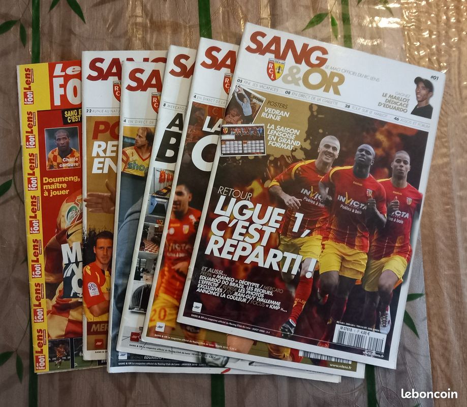 Autocollant Bouée Et Brassards RC Lens - Sous Blister - Vintage Football