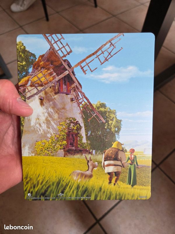 Bluray steelbook 4k shrek édition 20eme anniversaire (image 2)