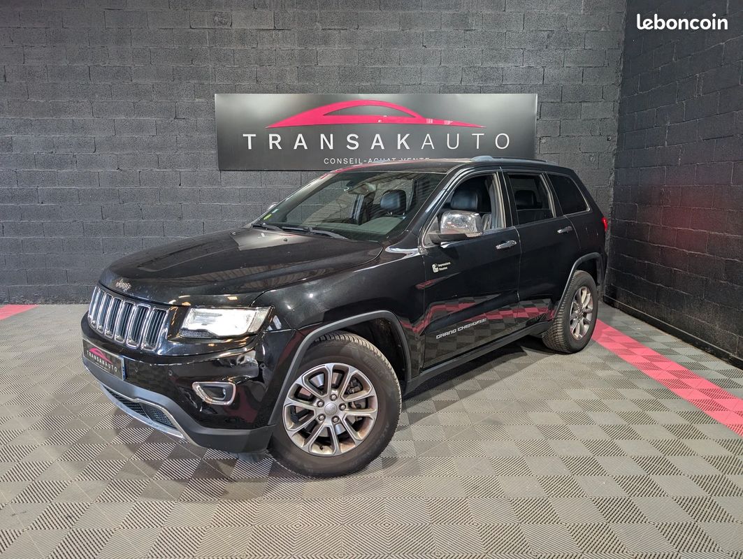 Jeep GRAND CHEROKEE 3.0 CRD 250CH Limited / CAMERA DE RECUL / CUIR / SIEGES ELECTRIQUES A MEMOIRES (image 1)