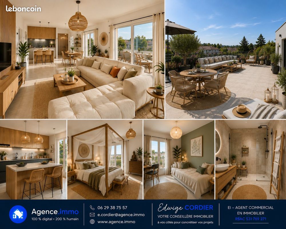 Appartement 3 pièces 60 m² · à Crécy-la-Chapelle · 60 m² · 298 900 €