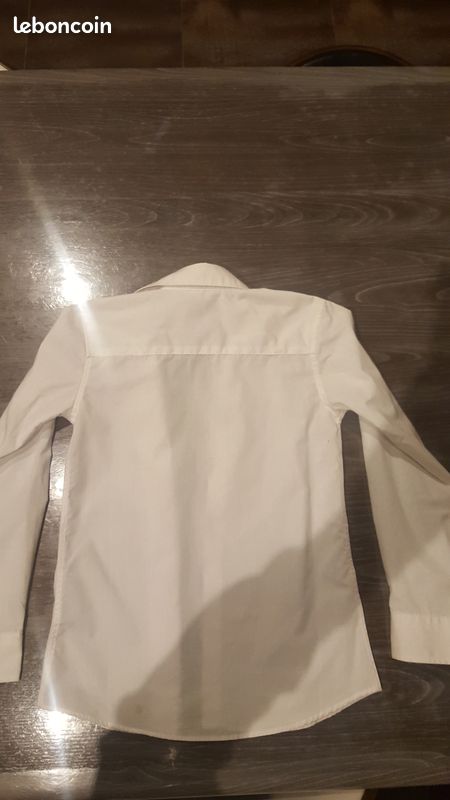 Chemise Blanche garçon 8 ans (image 3)