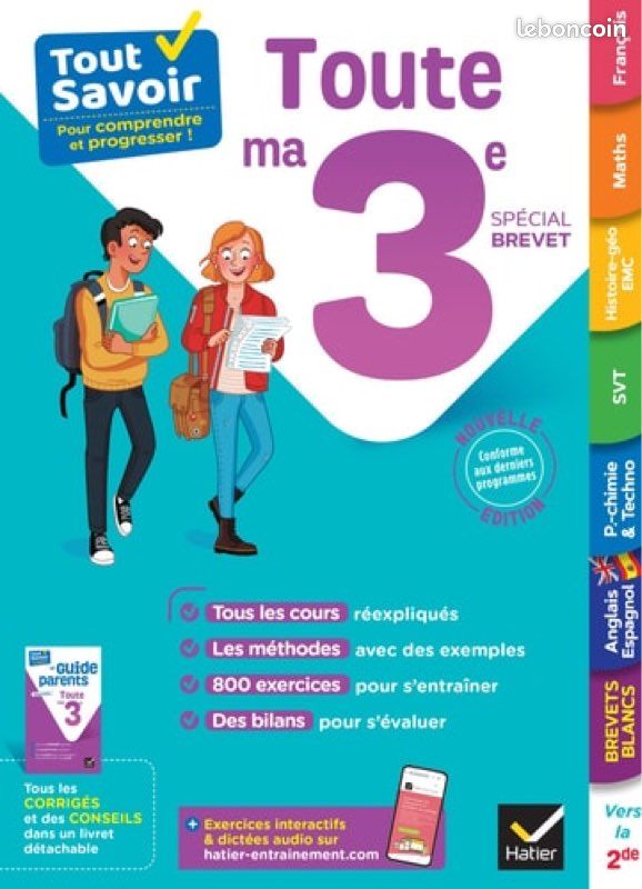 Livre sur la 3e (image 1)