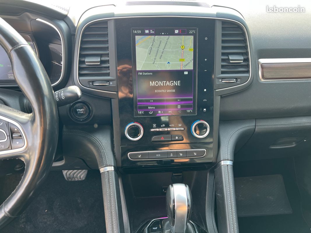 RENAULT KOLEOS 2.0 DCI 190 X-TRONIC ALL MODE 4X4 INTENS -ENTRETIEN COMPLET -CAMÉRA DE RECUL - PACK HIVEr (image 30)