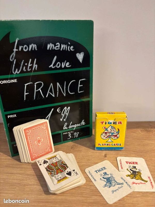 ANCIEN JEU DE Carte A Jouer Miniature Triboulet Monaco