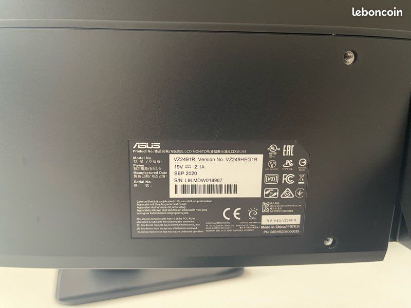 Écran Asus LCD 23,8’ (image 7)