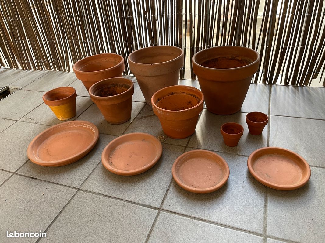 Lot pots terre cuite (image 2)