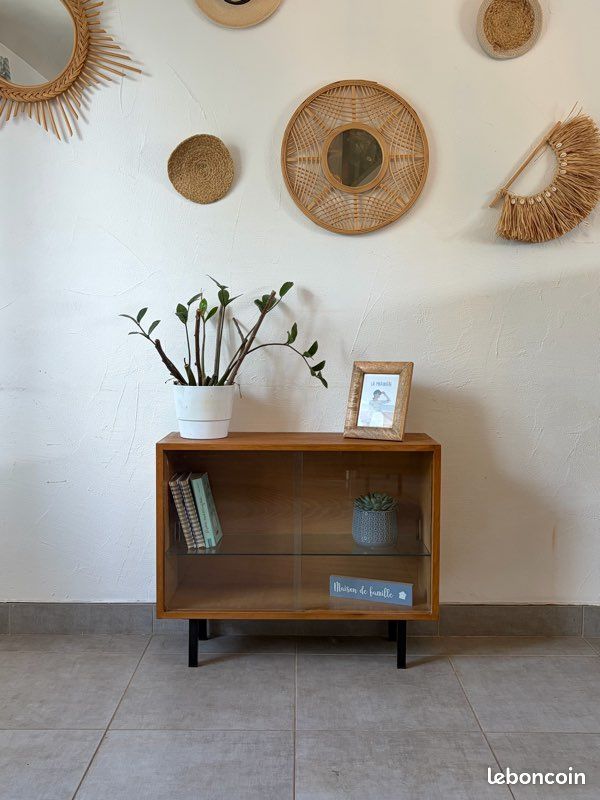 Vitrine vintage des années 60 (image 1)