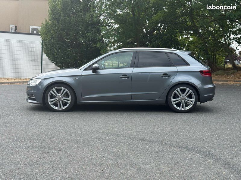 AUDI A3 Série 3 Sportback 1.6 TDi 16V FAP S&S 110ch « S Line » (image 2)