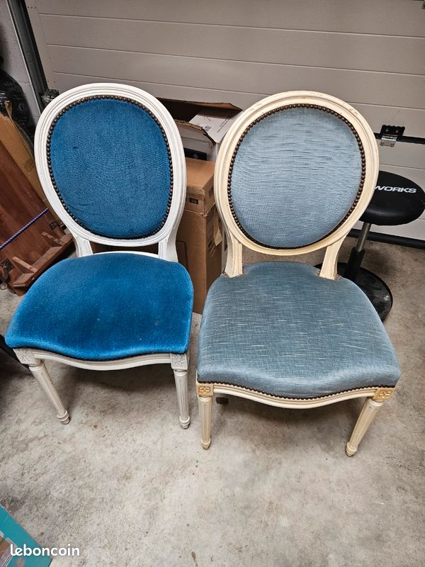 Chaise style Louis XVI (image 1)