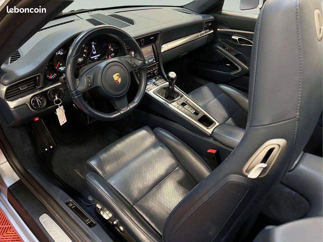 Porsche 911 991 Carrera 4 Cabriolet * Boîte Manuelle * 4x4 * Bose * Full Cuir * Mémoire * Sièges Ventilés (image 20)