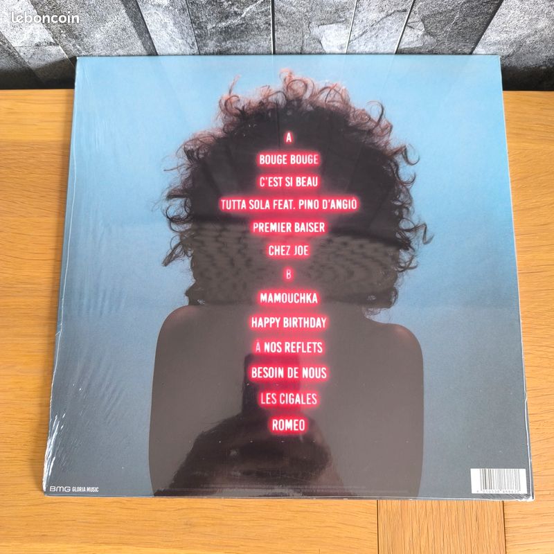 Vinyle couleur 33T Corine "R" (image 3)