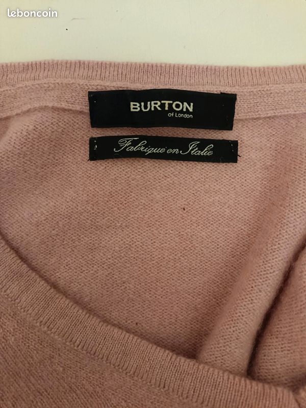 Pull 100 cachemire Burton Vêtements