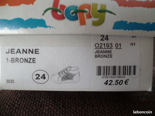 Chaussures Fille 24 Bopy, semelle souple (image 2)