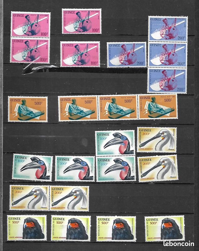 Guinée 9721-9723 Feuille Miniature (complète. édition) Neuf