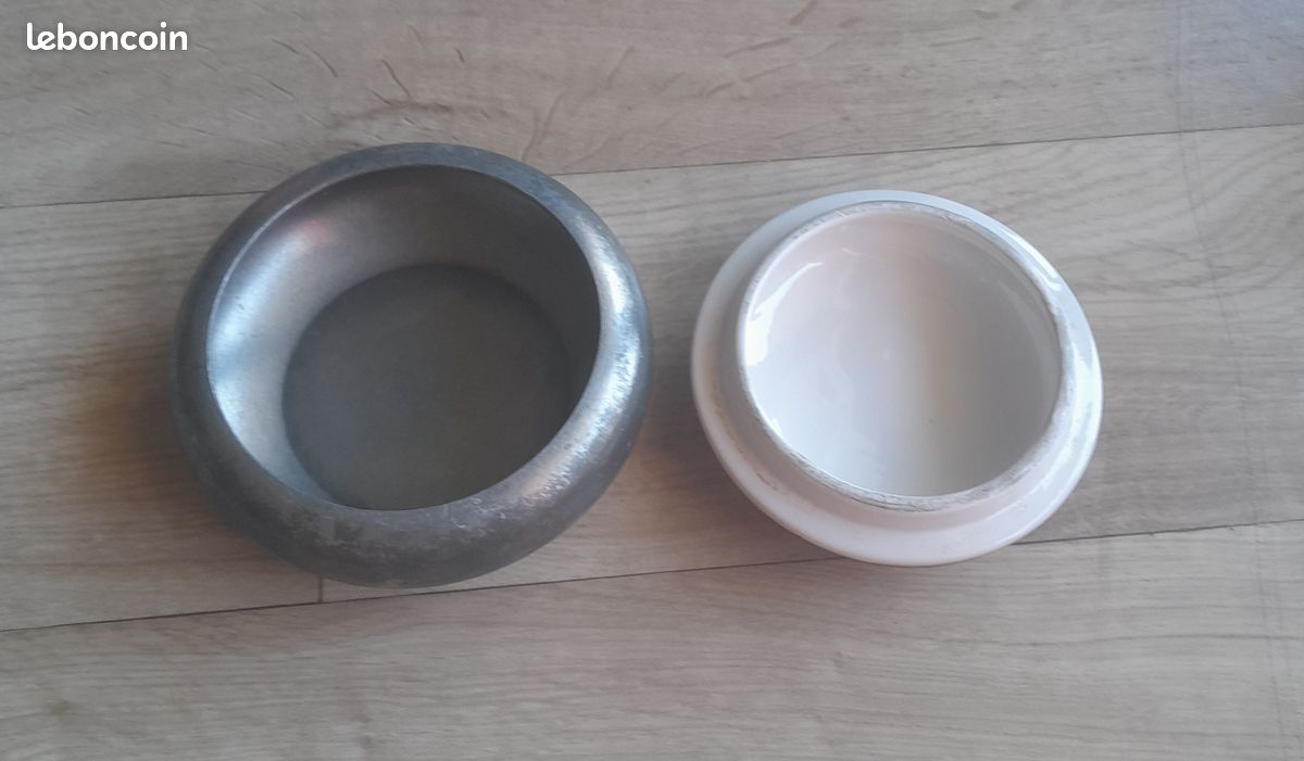 Boîte à bijoux en étain et en céramique (image 7)