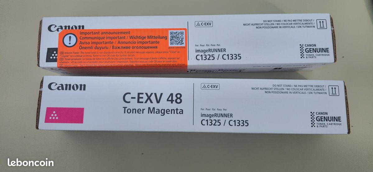 TONER ORIGINALE CANON C-EXV 26 MAGENTA IR C1021,C1028 SERIES NO SCATOLA TONER ORIGINALE CANON C-EXV 26 MAGENTA IR C1021,C1028 SERIES NO SCATOLA