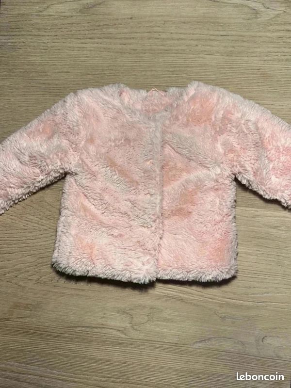 Manteau ultra-doux pour bébé fille 24 mois 🧥 (image 1)