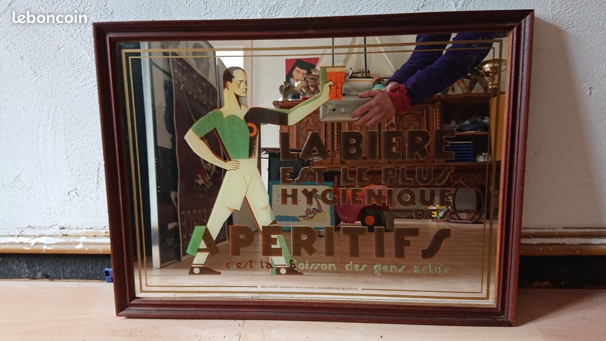 Miroir édition limitée réclame bière (image 2)
