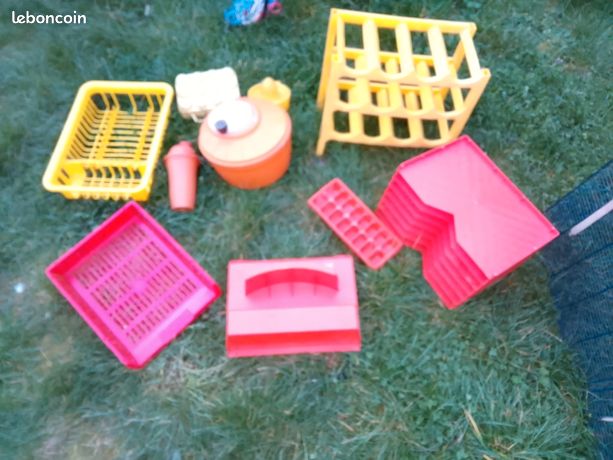 Lot Dînette Vintage Années 60/70 – Vaisselle Miniature Kitsch – Collection