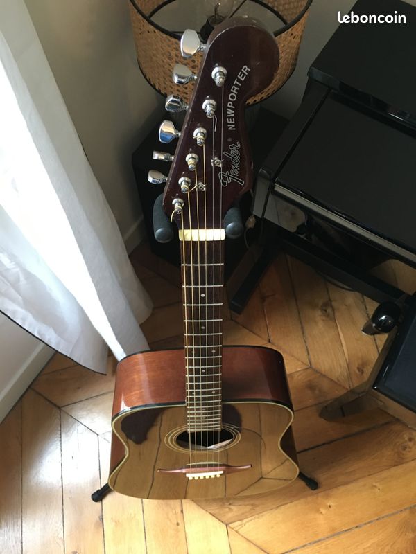 Guitare acoustique Fender Newporter 1990's (image 3)