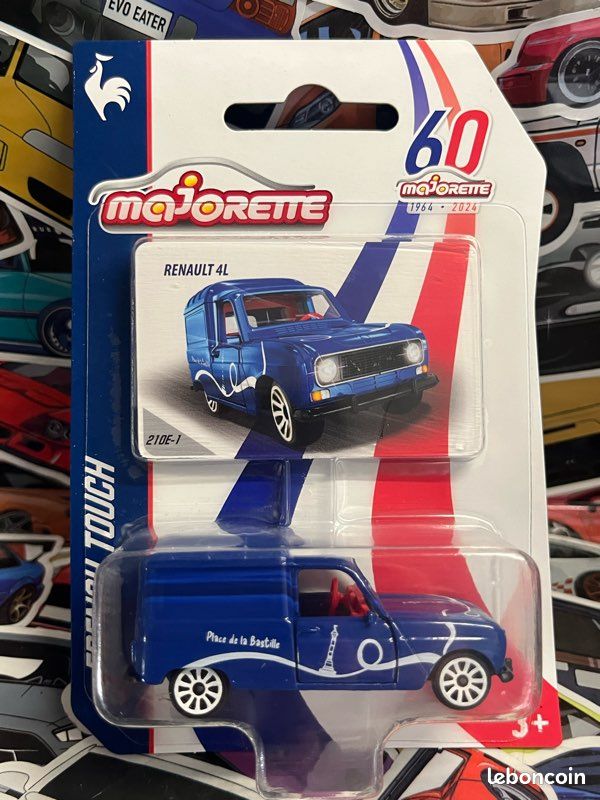 4l Miniature Majorette Majorette French Touch Premium Cars Asst