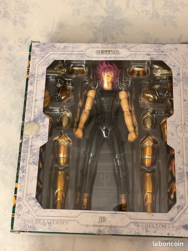 Figurine Saint Seiya Scylla Io - Bandai 1987 - Vintage France - Très Bon état