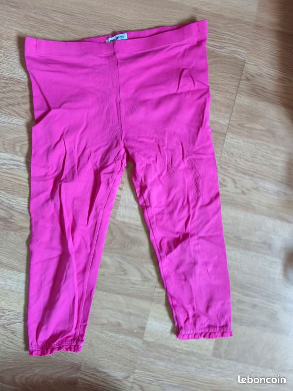 Legging en molleton à volants rose bébé fille | Okaïdi & Obaïbi Legging en molleton à volants rose bébé fille | Okaïdi & Obaïbi