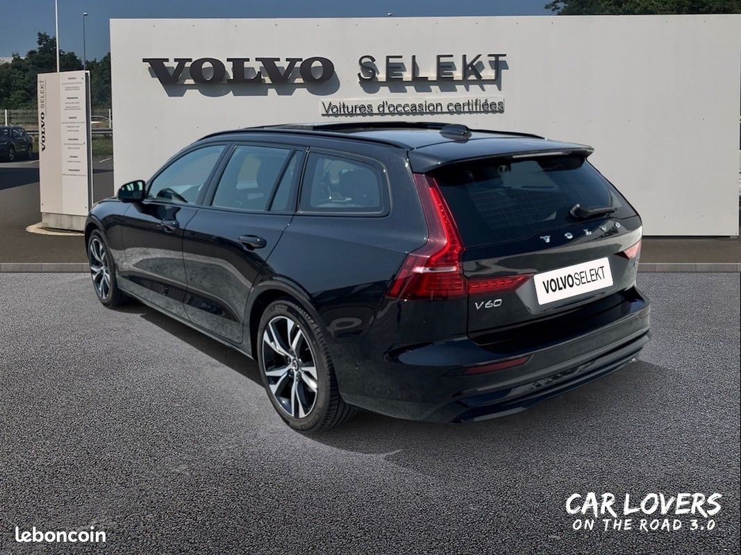 VOLVO V60 Micro hybride essence B4 197 ch DCT7 Ultra Style Dark (image 3)