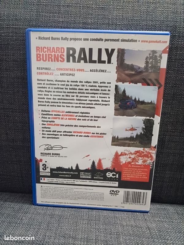 JEU PC RICHARD BURNS RALLY - Jeux vidéo