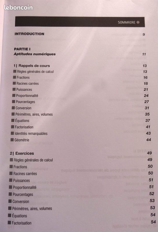 Livre - Tests Psychotechniques (image 2)