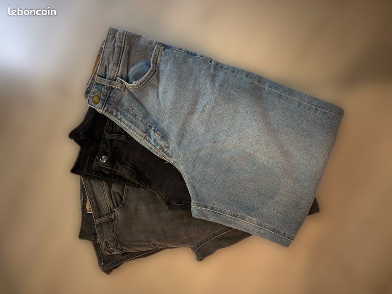 Lot de 3 jeans femme taille 36 👖 (image 1)