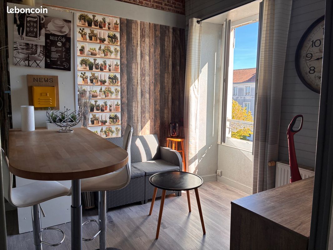 Appartement 2 pièces 27 m² · à Ruffec · 27 m² · 530 €/mois