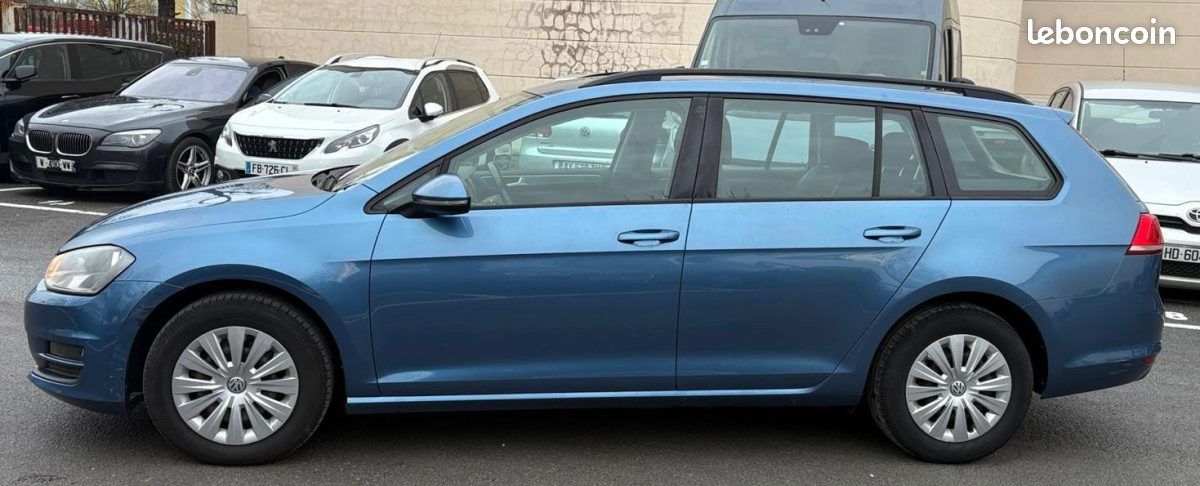 Volkswagen golf vii sw 1.6 tdi 105ch bluemotion technology fap confortline business 2014 (image 7)