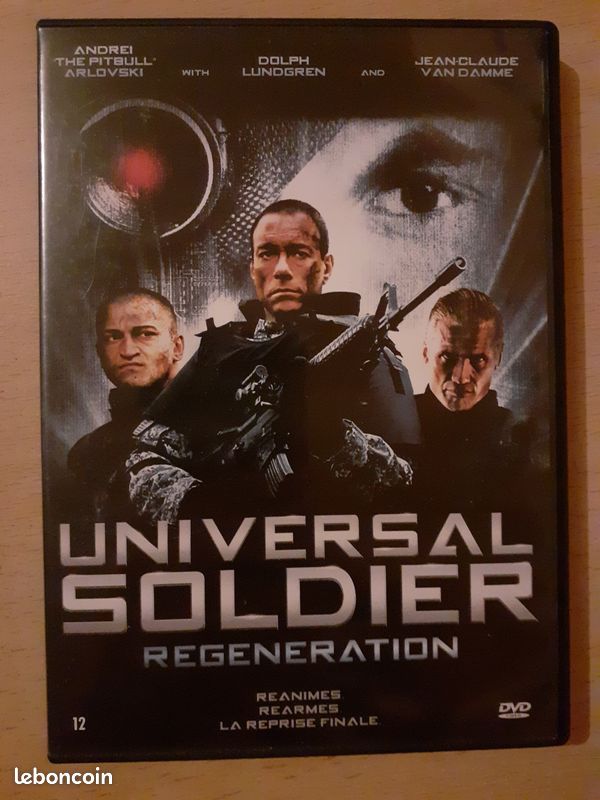 Lot 3 dvd van damme - universal soldier , le combat absolu neuf , regeneration ( saga jcvd ) (image 6)
